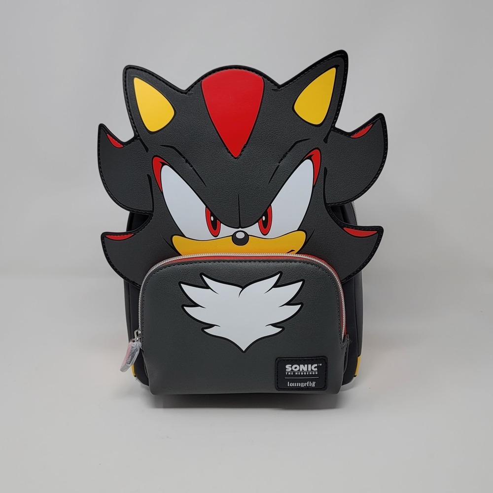 Loungefly Sonic The Hedgehog Shadow Mini Backpack GameStop Exclusive Cosplay